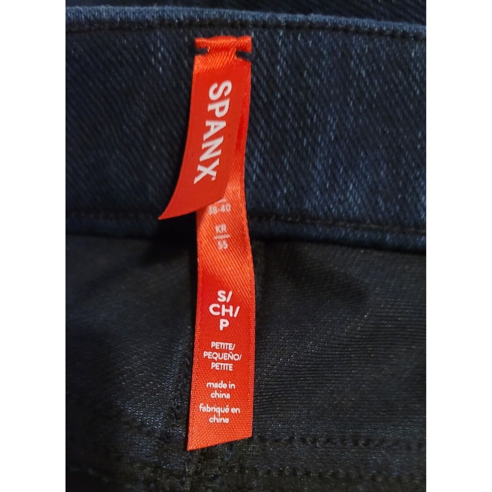Spanx Jean-ish Ankle Leggings Sz Small Twilight‎ Rinse Blue